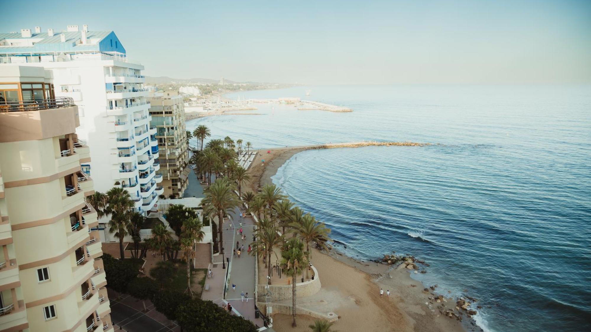 Apartamento 1ª Linea De Playa Marbell Center *